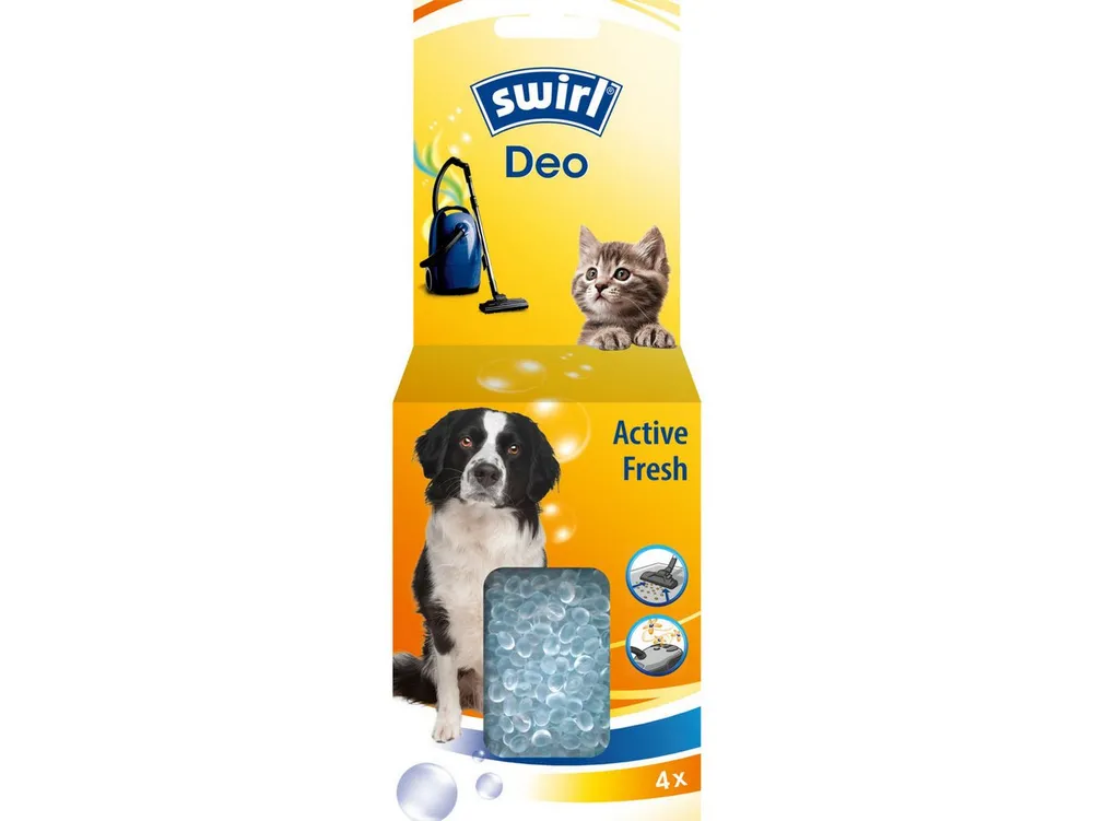Swirl Staubsaugerbeutel Swirl Deo Perlen für Staubsauger Active Fresh 4