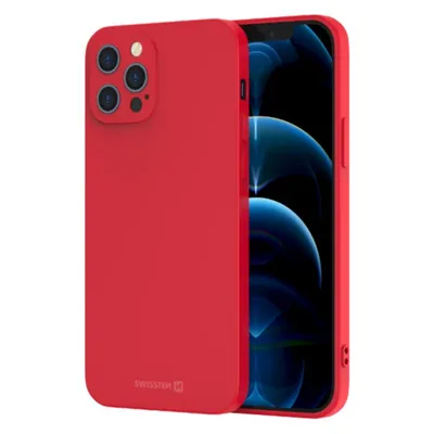 Swissten Soft Joy Case for iPhone 15 Pro Red