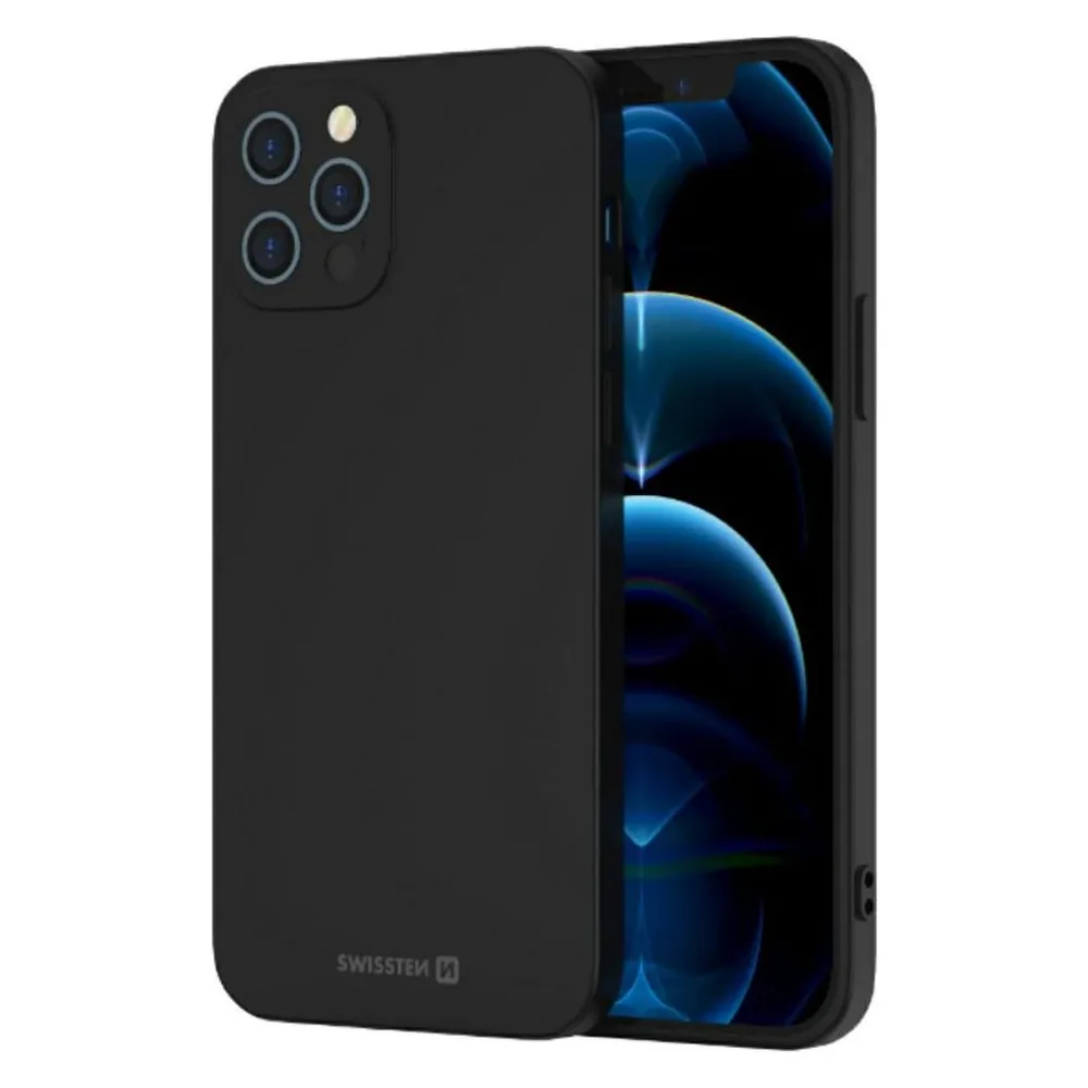Swissten SOFT JOY case Honor 90, black