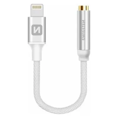 Swissten Lightning / 3.5mm Audioadapter (3.5mm Klinke, Lightning)