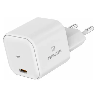 Swissten GaN Travel Charger Tīkla Lādētājs USB-C (45 W, 1 Port)