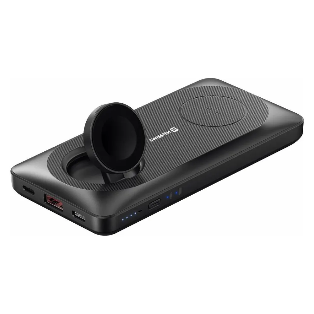 Swissten POWER BANK 10000 mAh 2v1 PRO APPLE WATCH A MAGSAFE