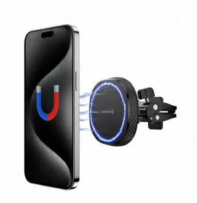 SWISSTEN Handy-Halterung MagStick Magnetischer Auto-Halter MagSafe iPhone und Smartphones
