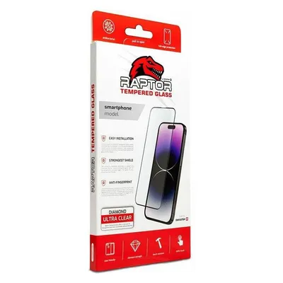 Swissten Raptor Diamond 3D Galaxy S23 protective glass, black