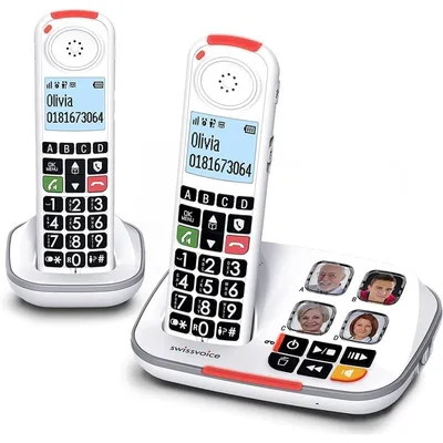 Swissvoice XTRA 2355 Duo Schnurlostelefon Dect Weiß
