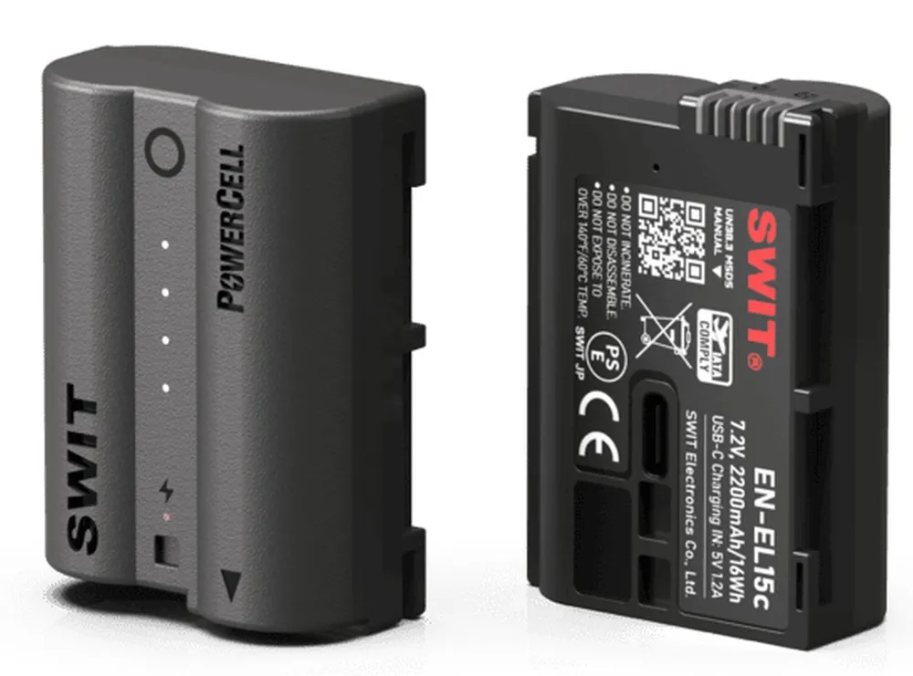 SWIT EN-EL15C USB-C Kamera Akku Nikon
