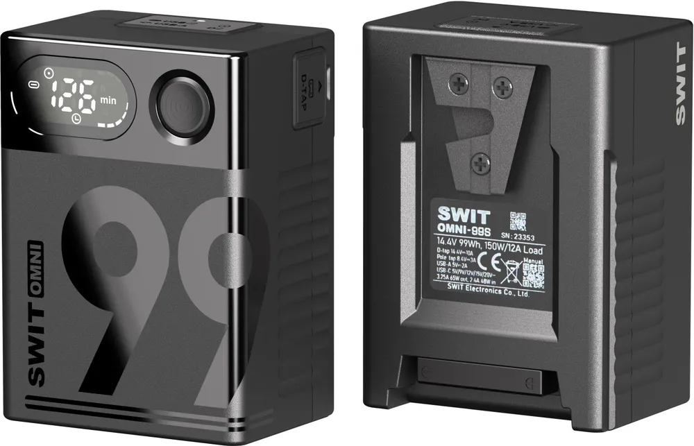 Swit OMNI-99S Pocket V-Mount Akku 99Wh USB-C