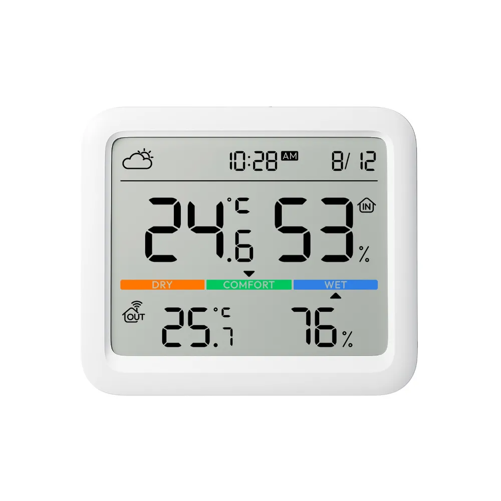 SwitchBot Meter Pro - Wetterstation mit Thermo- & Hygrometer - Weiß