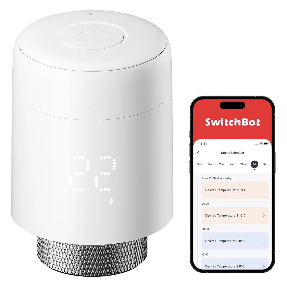 SwitchBot Smartes Heizkörperthermostat - Weiß