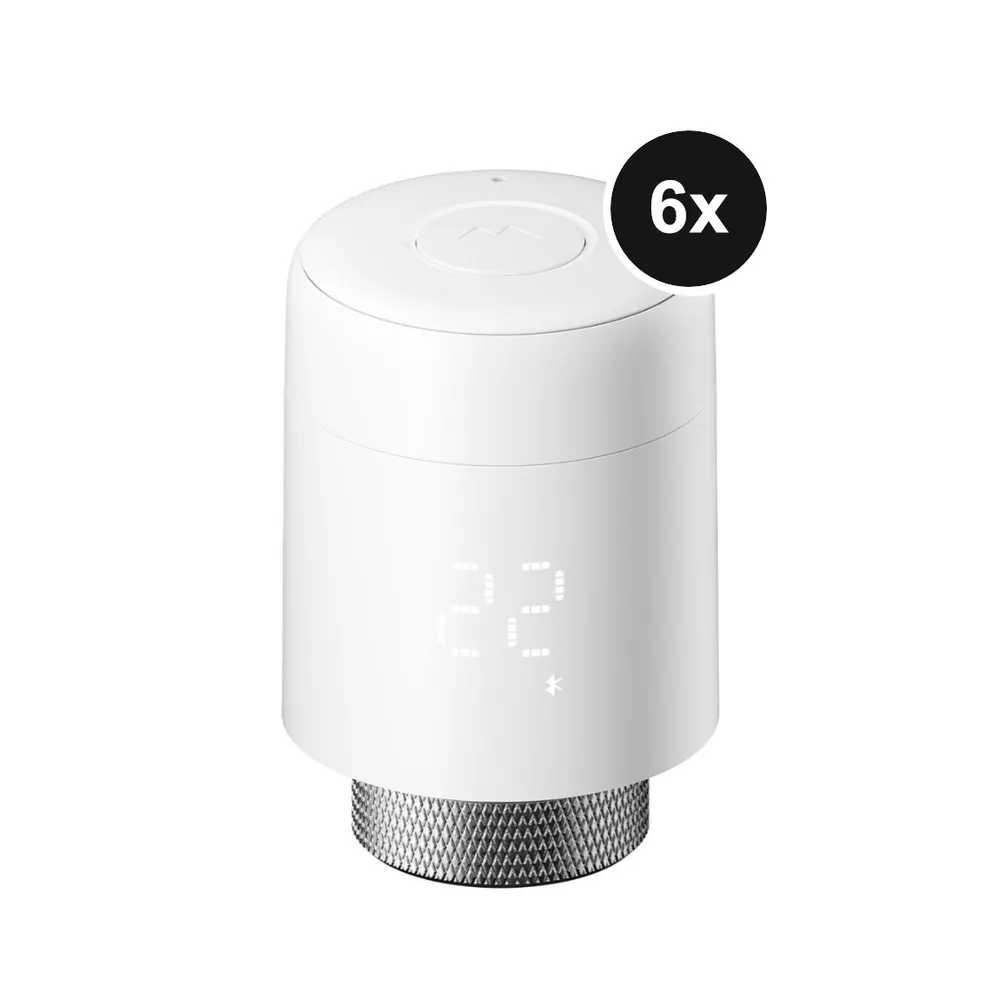 SwitchBot Smartes Heizkörperthermostat - 6er-Set