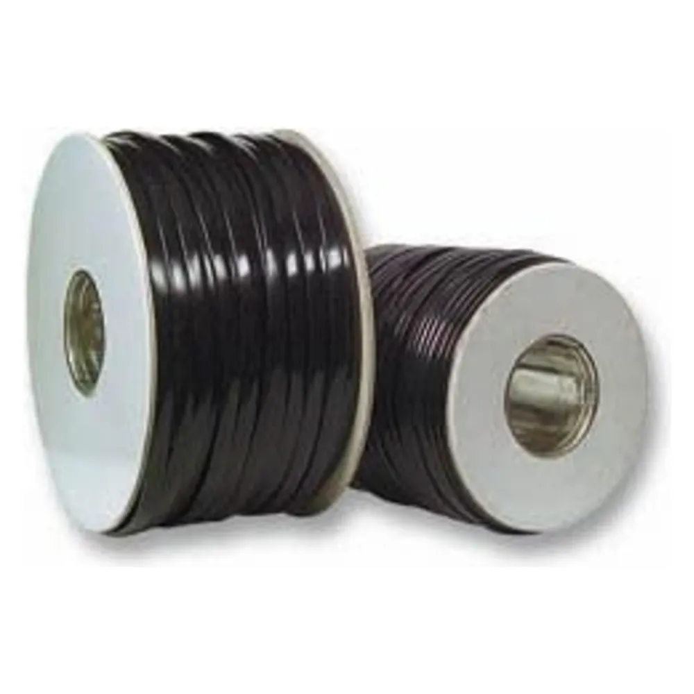 Synergy 21 Kabel TK Flach 4 pol. 100m SCHWARZ,Flex