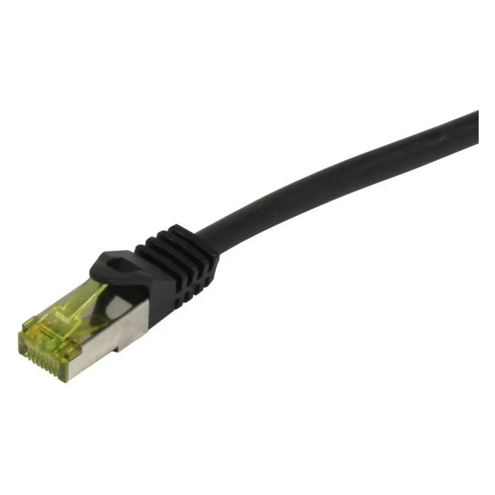 Synergy 21 Synergy Patchkabel RJ45, CAT6A 500Mhz, 0.25m, schwarz, S-STP (S/FTP)