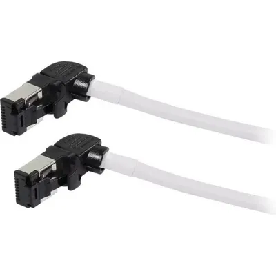 Netzwerkkabel Synergy 21 CAT6a S/FTP 0,5 m weiß