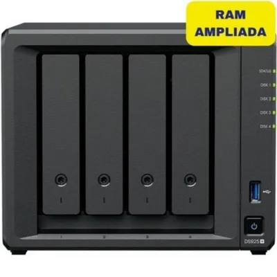 NAS Synology DiskStation DS925+ 4-Bay 8GB DDR4 2.5GbE M.2 NVMe erweiterbar