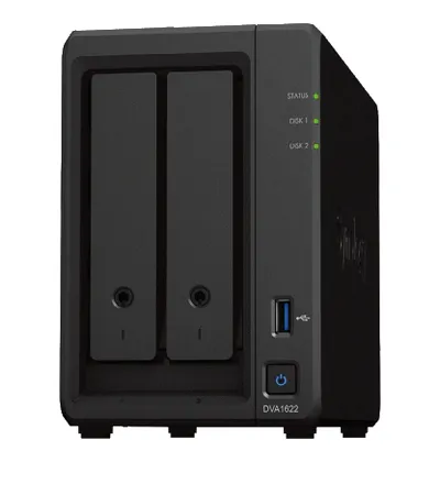 Synology Deep Learning NVR DVA1622 16-Kanal | dva1622 | Netzwerk-Videorecorder