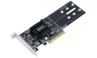 Synology M2D18 SSD-Cache-Adapter | m2d18 | PCIe 2.0 x8 - 2x M.2