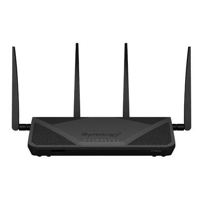 Synology RT2600AC WLAN-Router Gigabit Ethernet Dual-Band (2,4 GHz/5 GHz) Schwarz