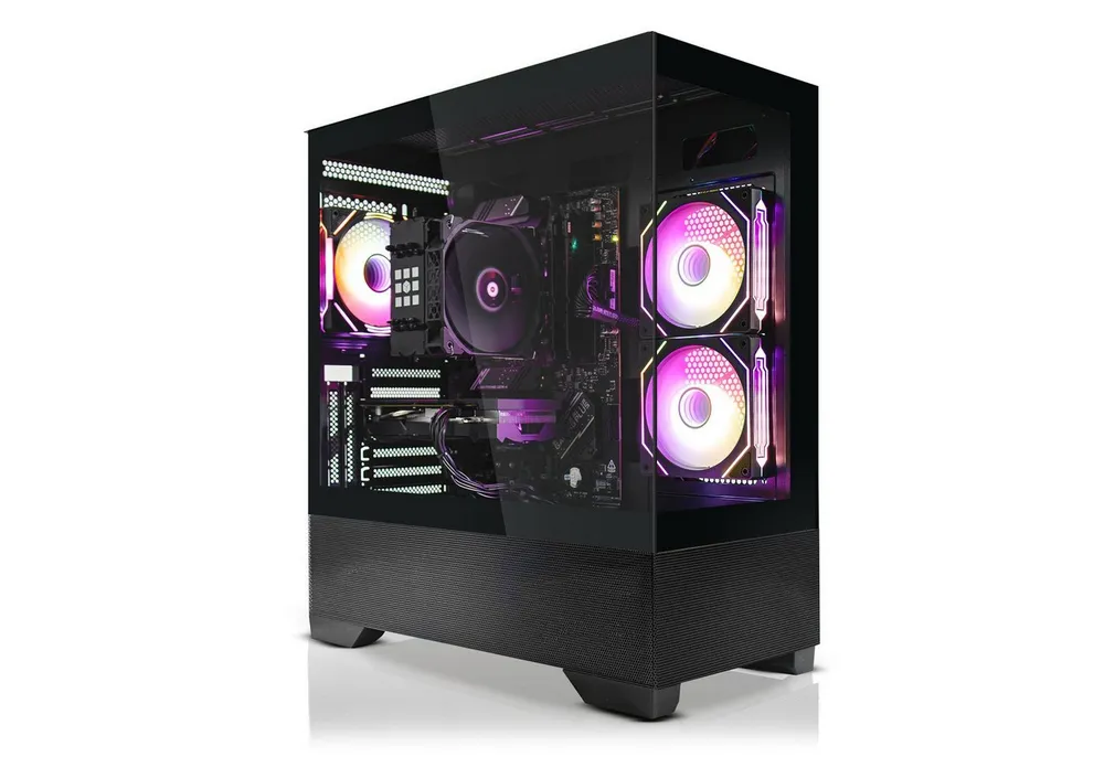 SYSTEMTREFF AMD Ryzen 7 7700 mit Nvidia GeForce RTX 5060 Ti 8GB Gaming-PC (AMD 7700 7700, Nvidia GeForce RTX 5060 Ti, 32 GB RAM, 1000 GB SSD, Luftkühlung)
