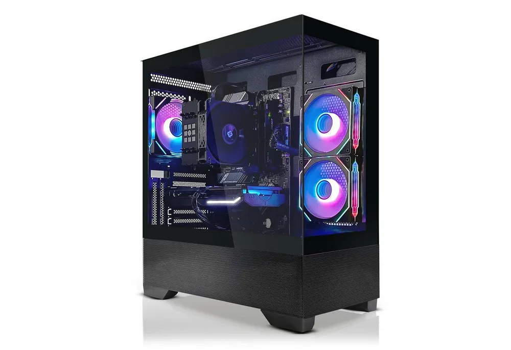 SYSTEMTREFF AMD Ryzen 7 7800X3D mit AMD Radeon RX 9070 16GB Gaming-PC (AMD 7800X3D 7800X3D, Radeon RX 9070, 32 GB RAM, 1000 GB SSD, Luftkühlung)