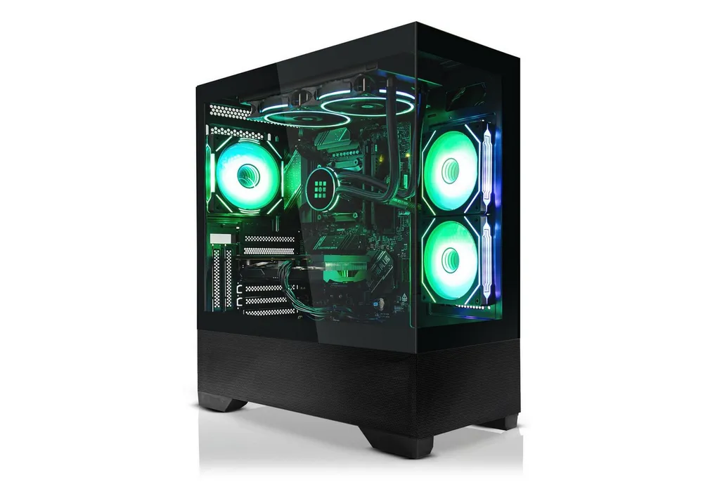 SYSTEMTREFF AMD Ryzen 7 7800X3D mit Nvidia GeForce RTX 5070 12GB Gaming-PC (AMD 7800X3D 7800X3D, Nvidia GeForce RTX 5070, 32 GB RAM, 1000 GB SSD, Wasserkühlung)