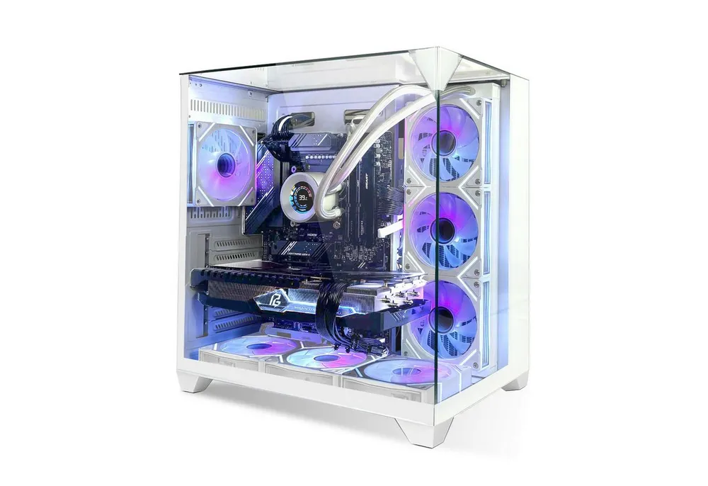 SYSTEMTREFF AMD Ryzen 7 9800X3D mit Nvidia GeForce RTX 5080 16GB Gaming-PC (AMD 9800X3D 9800X3D, Nvidia GeForce RTX 5080, 32 GB RAM, 2000 GB SSD, Wasserkühlung)