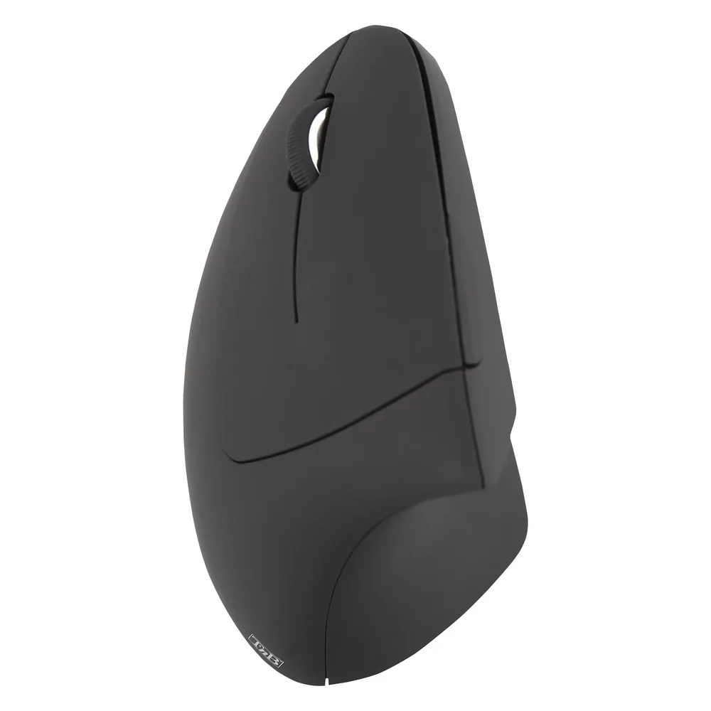 T'nB Souris sans fil compatible Ergo verticale pour gaucher (Noir)