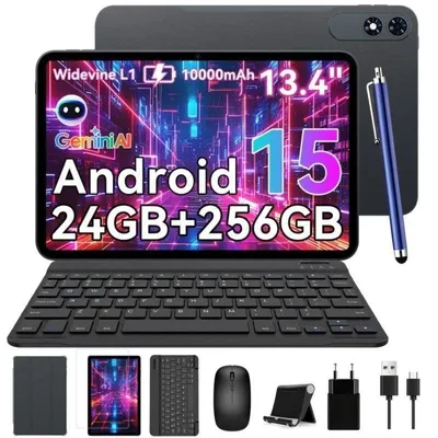 Tablet TABWEE T60 Pro 5G + WiFi 13,4" 8GB 256GB Schwarz 120 Hz