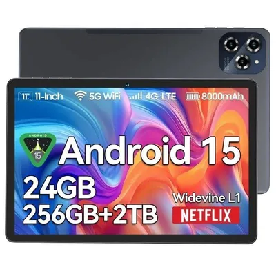 Tablet TABWEE W90 4G 11" 24GB 256GB Grau