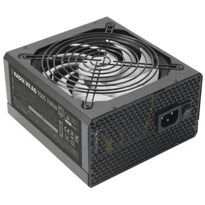 Tacens RADIX VII AG 700S ATX-Netzteil 700W 10 Jahre Garantie 80plus Silber 87% Schwarz