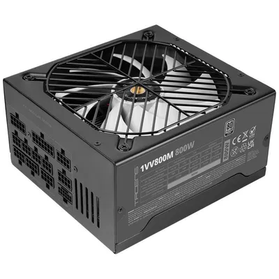 Tacens Valeo V 800m Netzteil ATX 3.1 800w Lüfter Ai2-rpm Fdb 140mm Schwarz