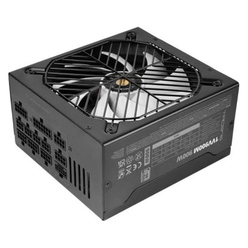 Tacens Valeo V 900m Netzteil ATX 3.1 900w Lüfter Ai2-rpm Fdb 140mm Schwarz