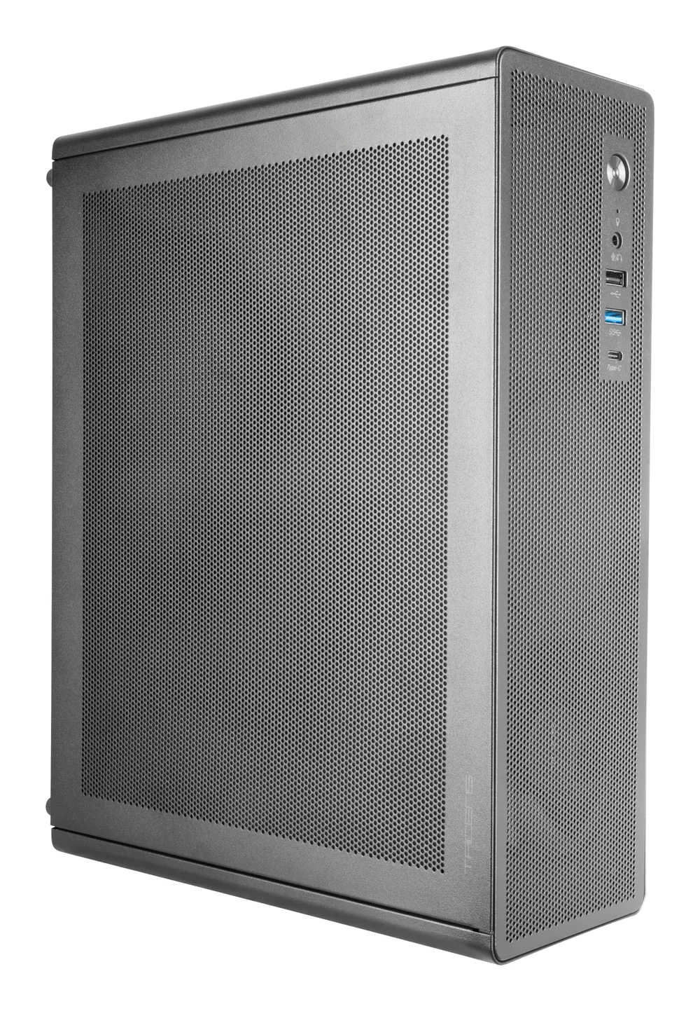 Tacens Aeroslim500 Slim MicroATX PC-Gehäuse, Netzteil, TFX 500 W, FDB, 90 mm Lüfter, Schwarz