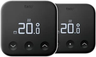 Tado Smart-Thermostat X Multi-Zone Kabelgebunden (Erweiterung) Doppelpack