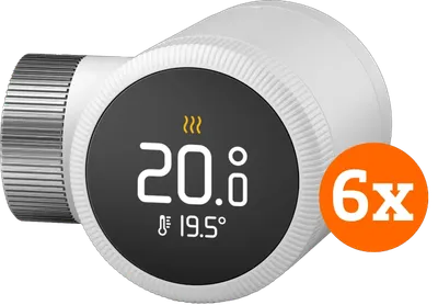 Tado Smart-Thermostatkopf X 6er-Pack (Erweiterung)