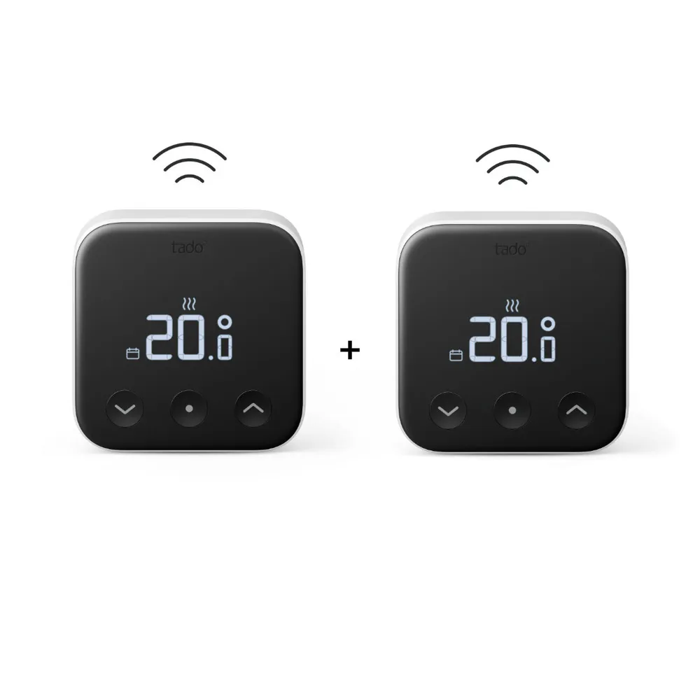 tado° X Funk-Temperatursensor - Zur Steuerung von Heizkörper-Thermostaten - 2er-Set
