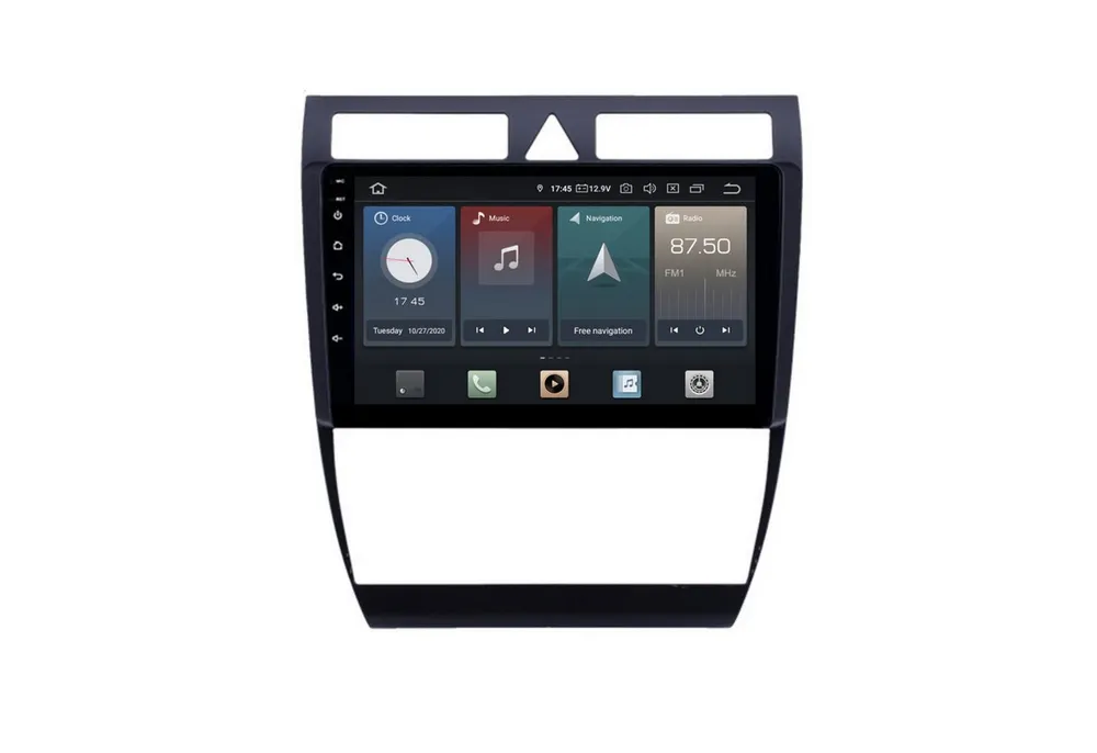 TAFFIO Für Audi A6 C5 4B 9" Touch Android Autoradio GPS CarPlay AndroidAuto Einbau-Navigationsgerät
