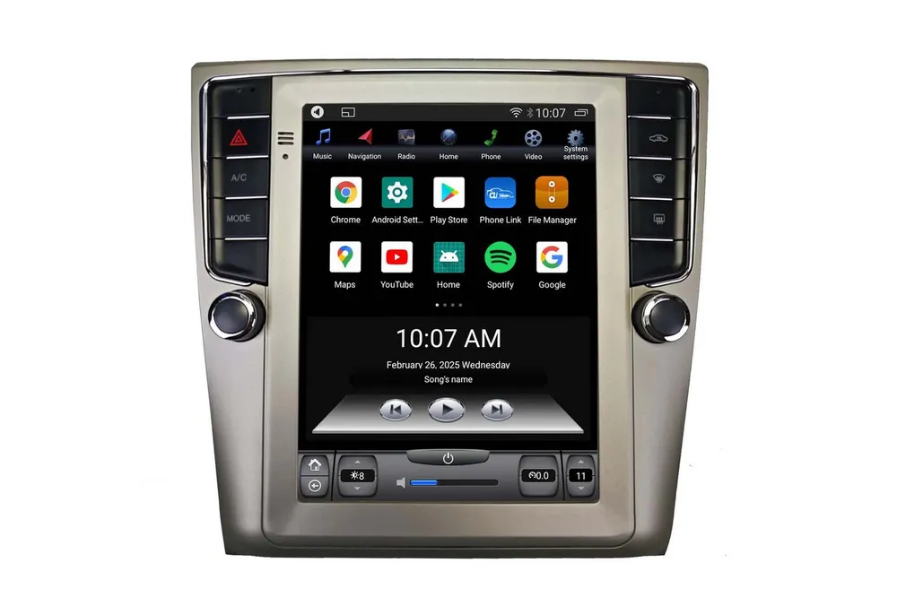 TAFFIO Für VW Passat CC B6 B7 9.7" Touch Android Autoradio GPS Navi CarPlay Einbau-Navigationsgerät