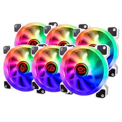 Zusatzlüfter Talius Iris Spectrum ARGB 120mm 1200RPM weiß
