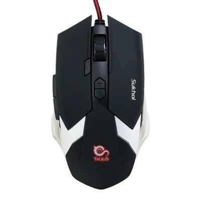 Talius Sukhoi Gaming-Maus 2500 DPI Schwarz