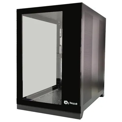 Talius Zeus Midi Tower, gehärtetes Glas, USB 3.0, schwarz