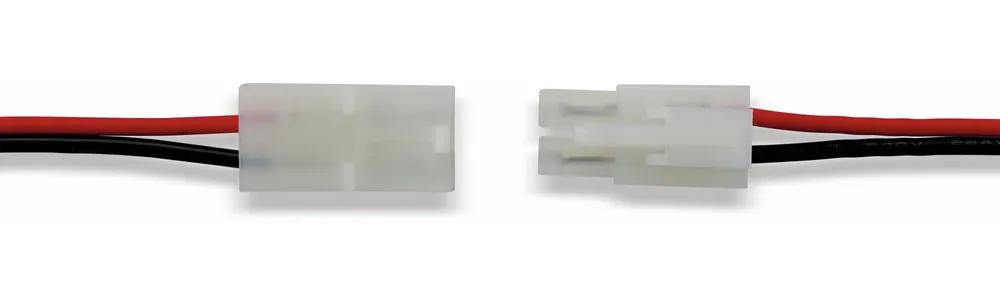 TAMIYA Steckverbinder-Set, Anschlussleitungen-Paar, 2-polig