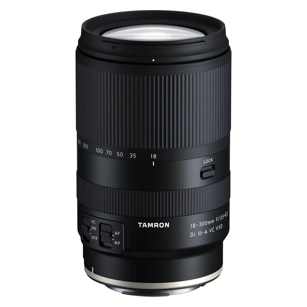 Objektiv Tamron 18-300mm F/3.5-6.3 Di III-A VC VXD Bildstabilisierung Canon RF-Mount