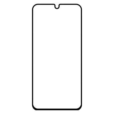 Tanius Front Cover Clear Screen Protector Blue Shield für Galaxy A34 A346, schwarz