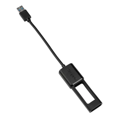 USB-Kabel Targus ACC110401GLX 0,1 m USB A nach USB C Schwarz