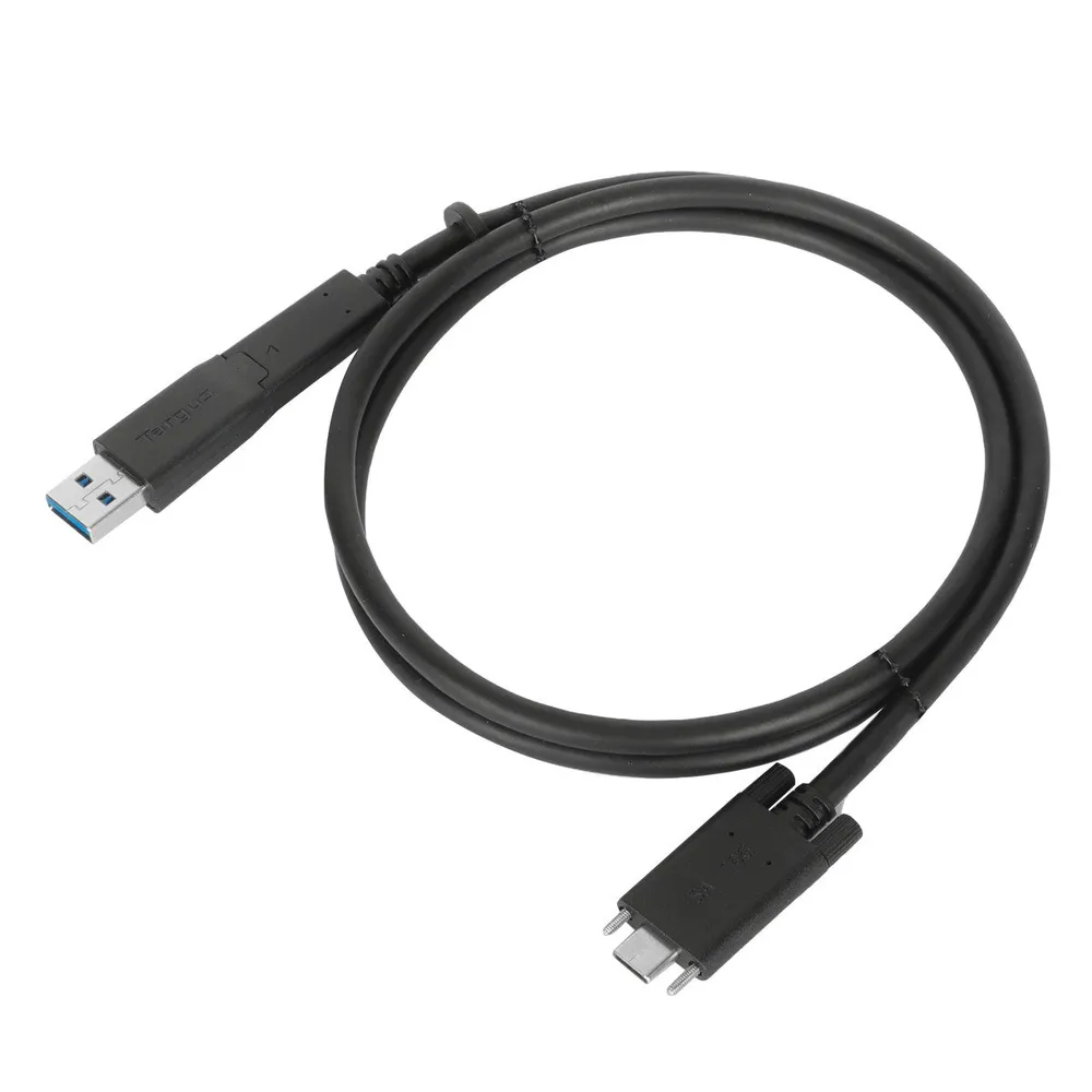 USB-C zu USB-C Kabel Targus ACC1133GLX 1 m USB 3.2 Gen 1 Schwarz