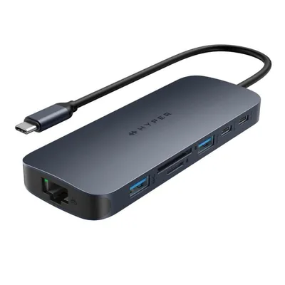 Dockingstation Targus HD4005GL USB-C 140W Gigabit Ethernet MicroSD SD blau