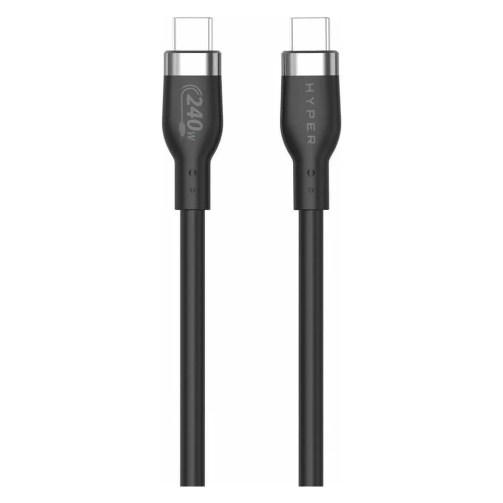 Targus 2M Silicone 240W USB-C Charging Cable - (2 m, USB 2.0, 240 W)