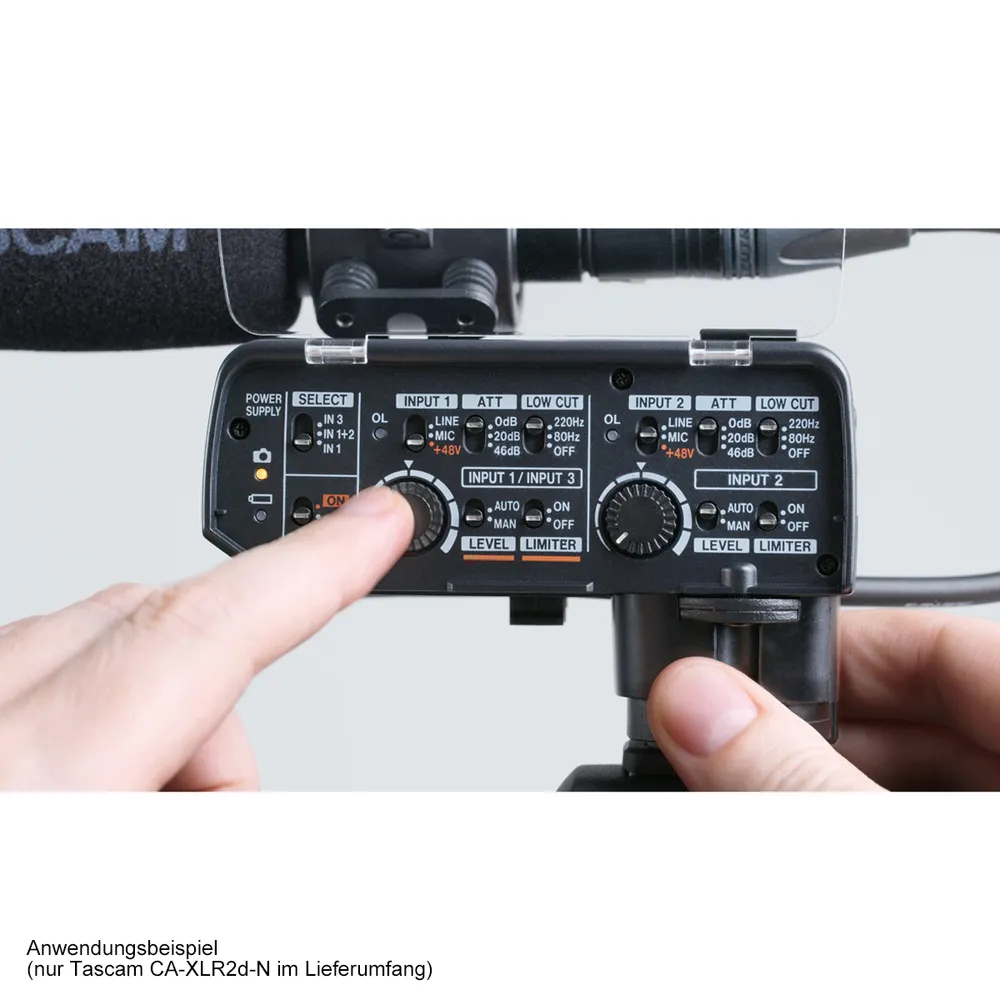 Tascam CA-XLR2d-N XLR-Mikrofonadapter für Nikon