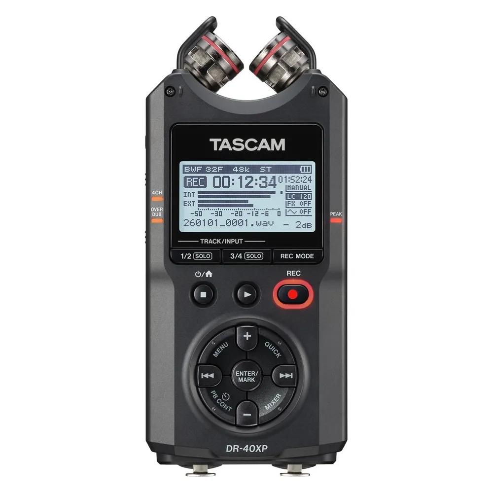 Tascam DR-40XP 4-Spur Feldrecorder 32 Bit USB