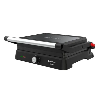 Grill Taurus Bistro 2600W 29x23 cm Antihaft 180 Grad Edelstahl Schwarz